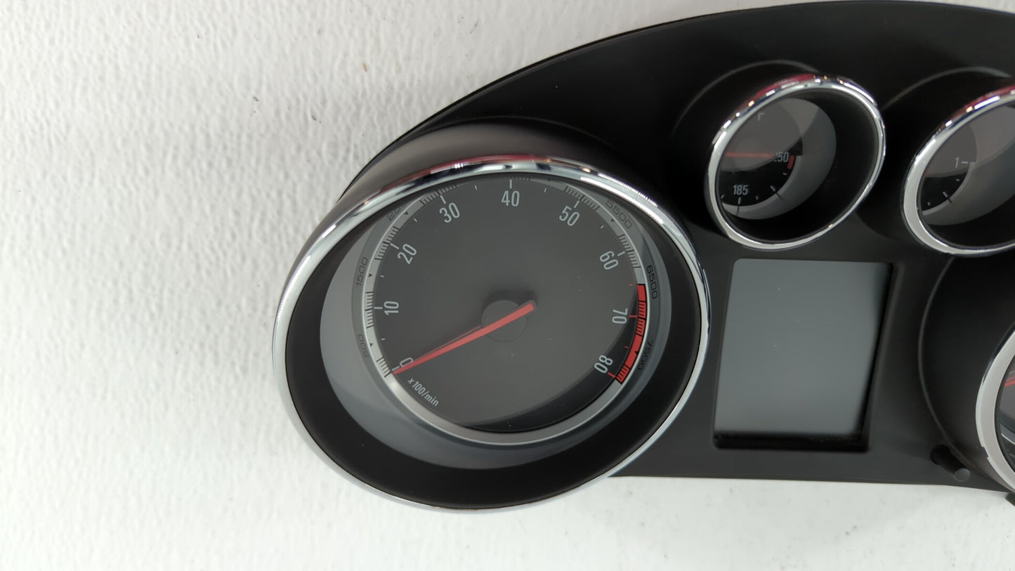 2011 Buick Regal Instrument Cluster Speedometer Gauges P/N:20970757 Fits OEM Used Auto Parts - Oemusedautoparts1.com