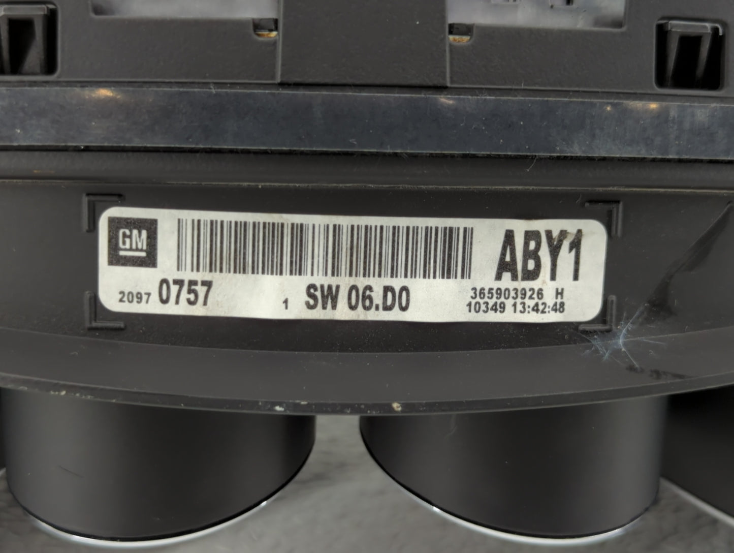 2011 Buick Regal Instrument Cluster Speedometer Gauges P/N:20970757 Fits OEM Used Auto Parts - Oemusedautoparts1.com