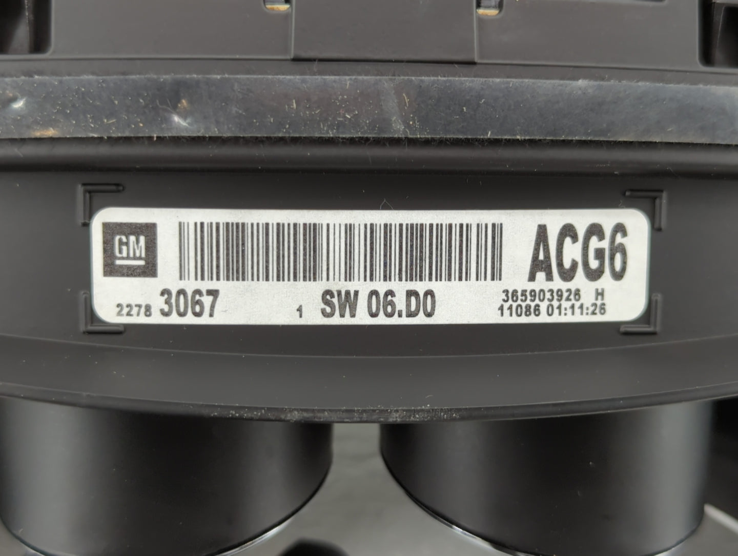 2011 Buick Regal Instrument Cluster Speedometer Gauges P/N:22783067 Fits OEM Used Auto Parts - Oemusedautoparts1.com