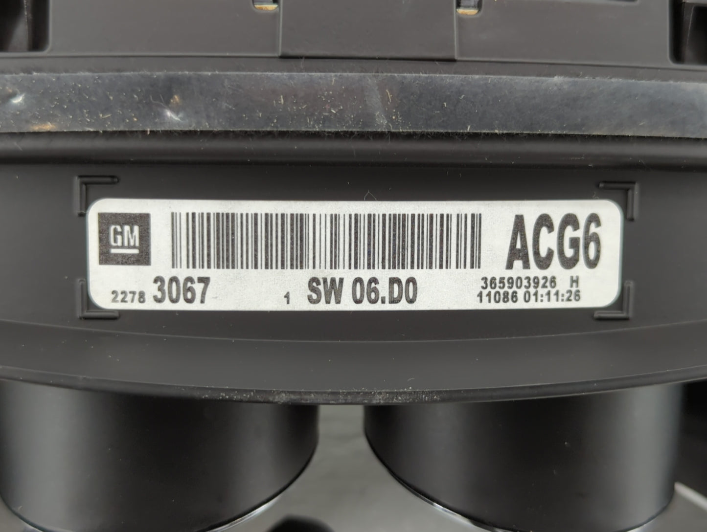 2011 Buick Regal Instrument Cluster Speedometer Gauges P/N:22783067 Fits OEM Used Auto Parts - Oemusedautoparts1.com