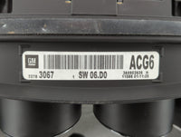 2011 Buick Regal Instrument Cluster Speedometer Gauges P/N:22783067 Fits OEM Used Auto Parts - Oemusedautoparts1.com
