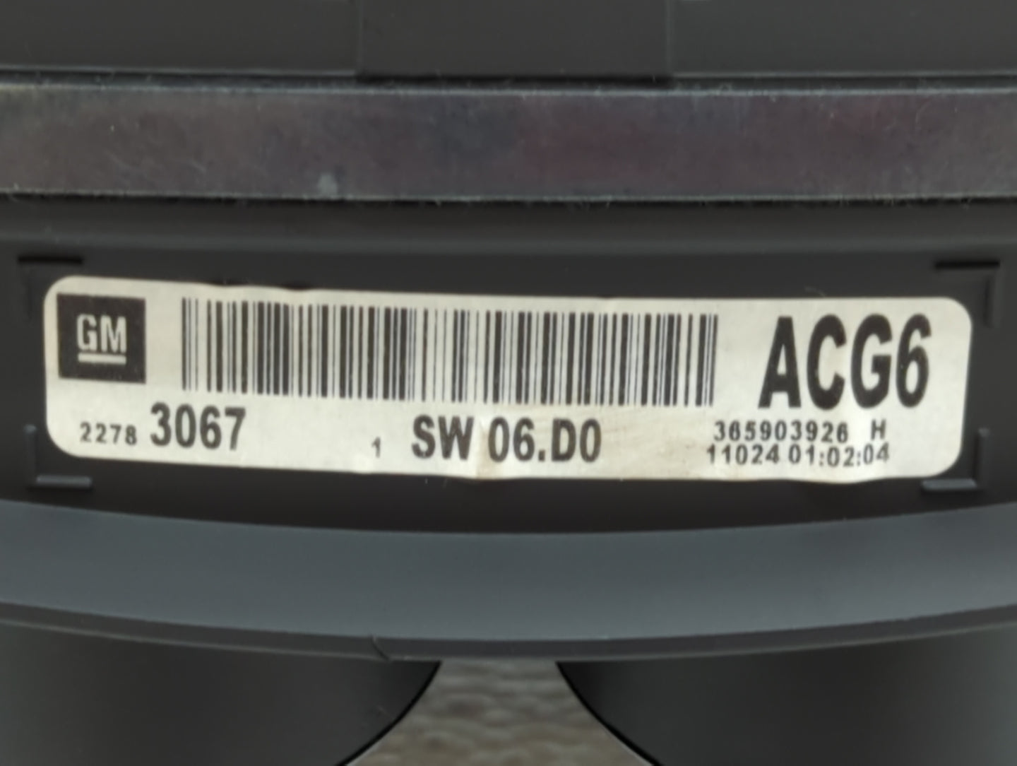 2011 Buick Regal Instrument Cluster Speedometer Gauges P/N:22783067 Fits OEM Used Auto Parts - Oemusedautoparts1.com