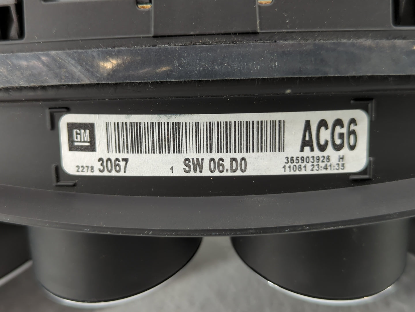 2011 Buick Regal Instrument Cluster Speedometer Gauges P/N:22783067 Fits OEM Used Auto Parts - Oemusedautoparts1.com