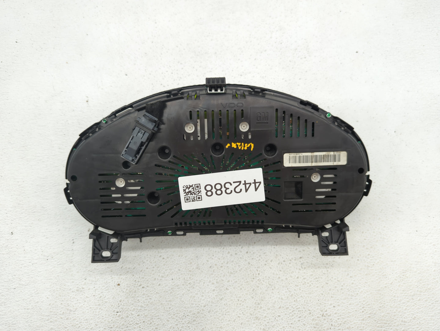 2011 Buick Regal Instrument Cluster Speedometer Gauges P/N:13332274 Fits OEM Used Auto Parts - Oemusedautoparts1.com