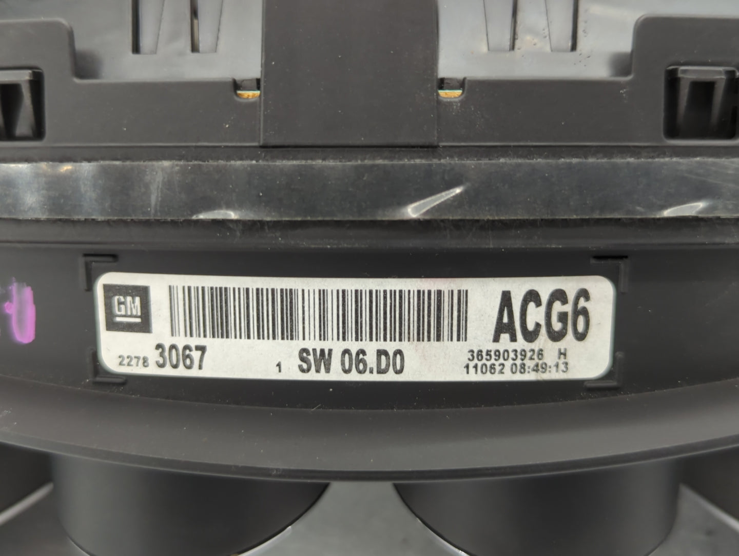 2011 Buick Regal Instrument Cluster Speedometer Gauges P/N:22783067 Fits OEM Used Auto Parts - Oemusedautoparts1.com
