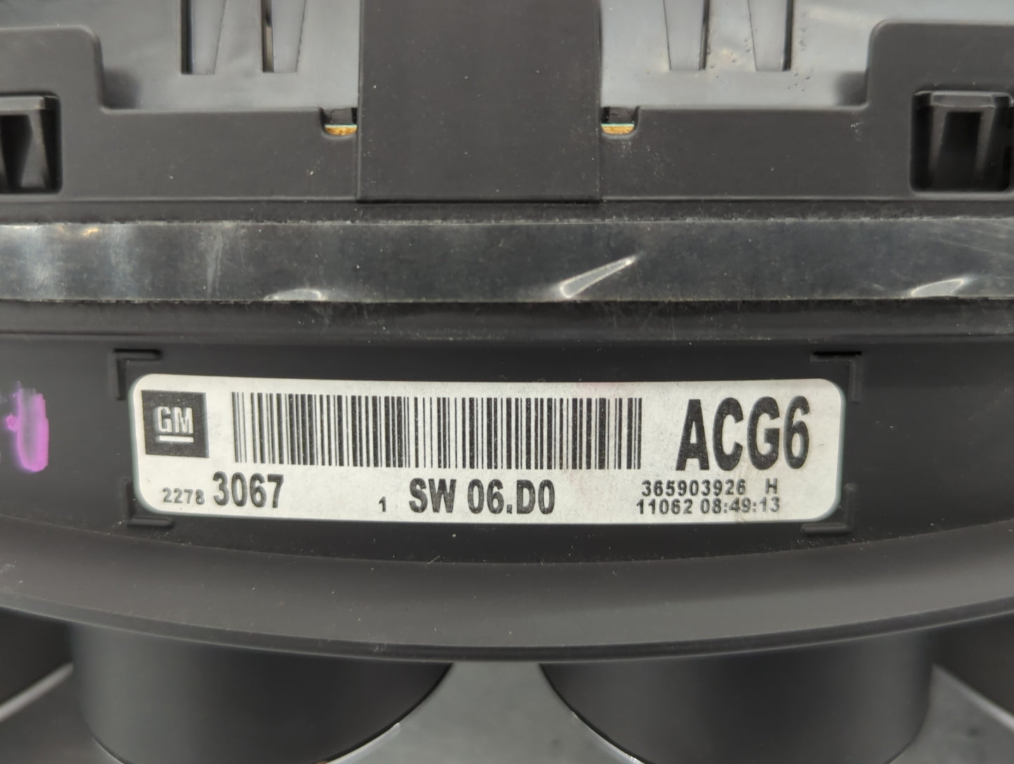 2011 Buick Regal Instrument Cluster Speedometer Gauges P/N:22783067 Fits OEM Used Auto Parts - Oemusedautoparts1.com