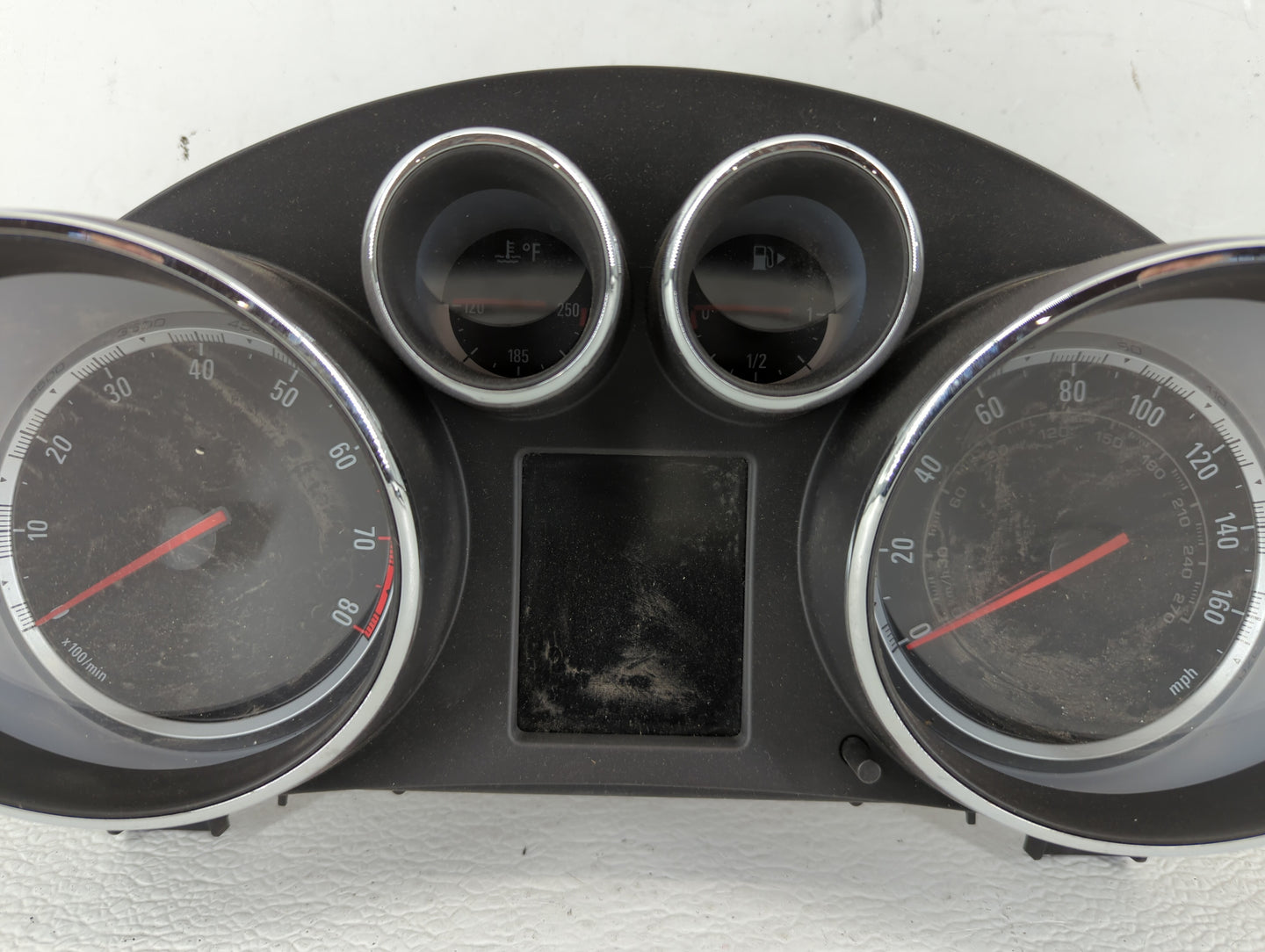 2011 Buick Regal Instrument Cluster Speedometer Gauges P/N:13332274 Fits OEM Used Auto Parts - Oemusedautoparts1.com