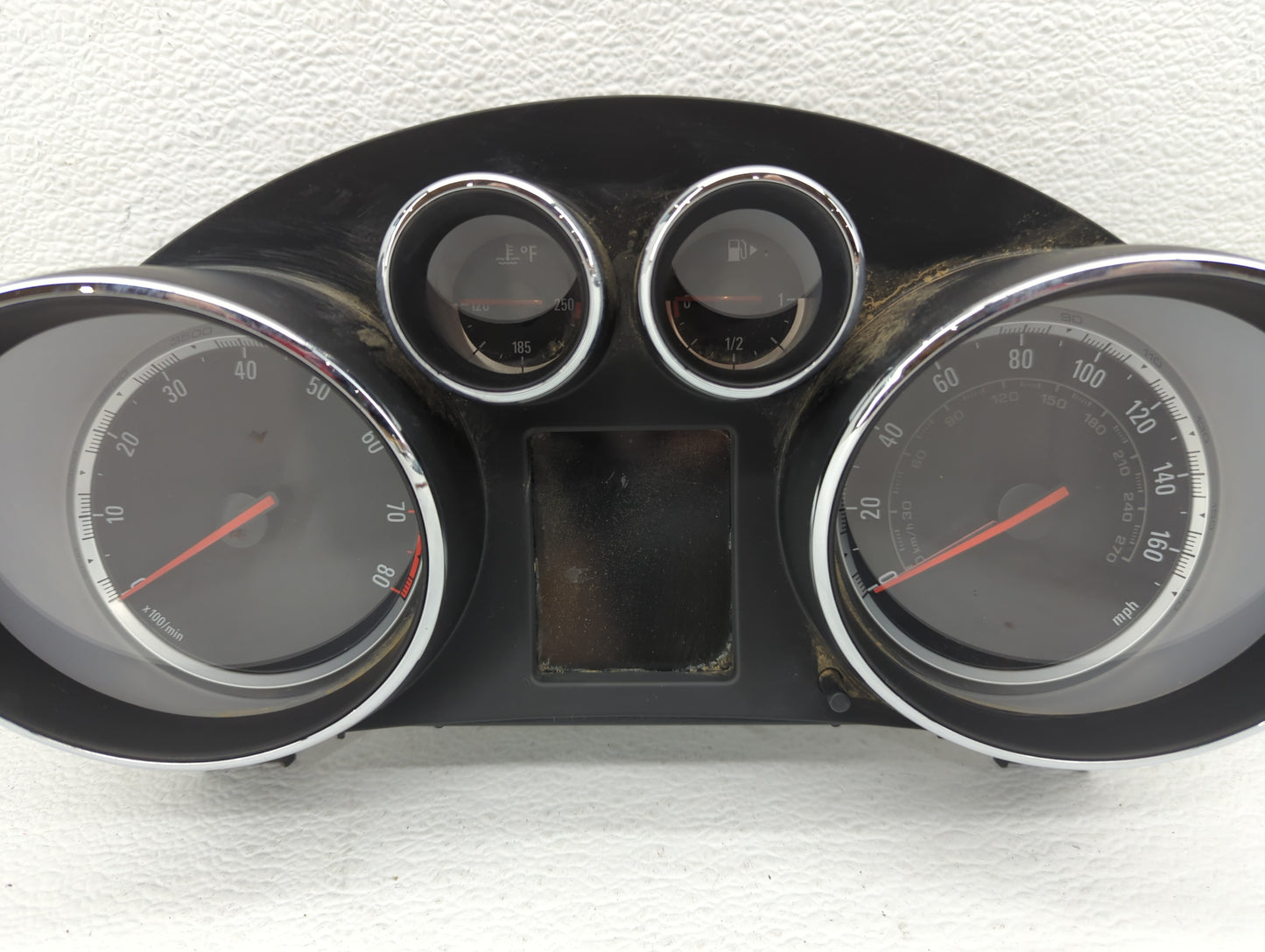 2011 Buick Regal Instrument Cluster Speedometer Gauges P/N:13332274 Fits OEM Used Auto Parts - Oemusedautoparts1.com