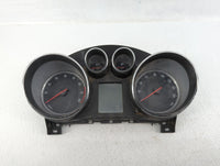 2011 Buick Regal Instrument Cluster Speedometer Gauges P/N:13332274 Fits OEM Used Auto Parts - Oemusedautoparts1.com