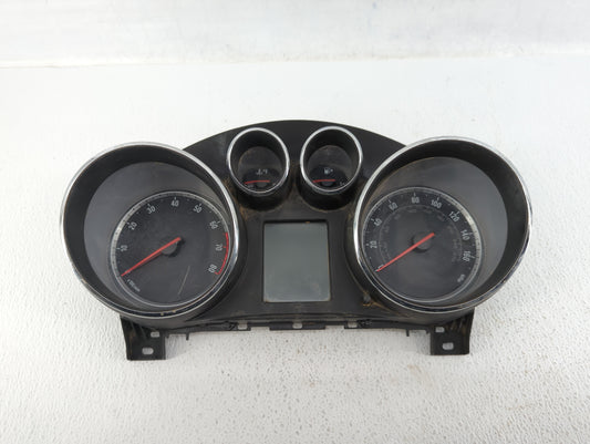 2011 Buick Regal Instrument Cluster Speedometer Gauges P/N:13332274 Fits OEM Used Auto Parts - Oemusedautoparts1.com