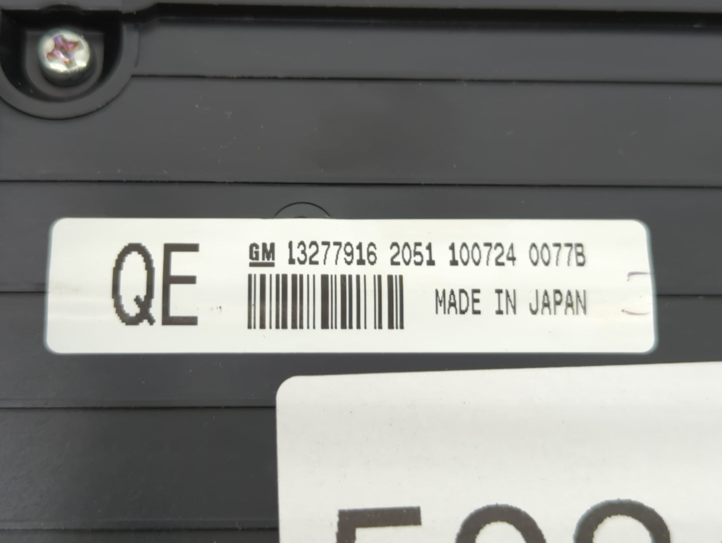 2011-2012 Buick Regal Radio Control Panel - Oemusedautoparts1.com