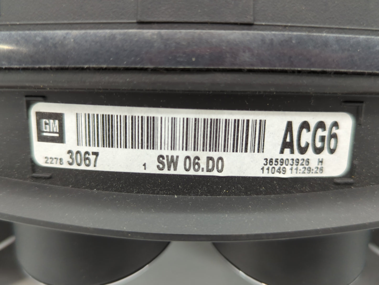 2011 Buick Regal Instrument Cluster Speedometer Gauges P/N:22783067 Fits OEM Used Auto Parts - Oemusedautoparts1.com