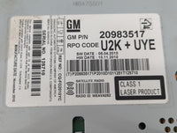 2011-2012 Buick Regal Am Fm Cd Player Radio Receiver - Oemusedautoparts1.com