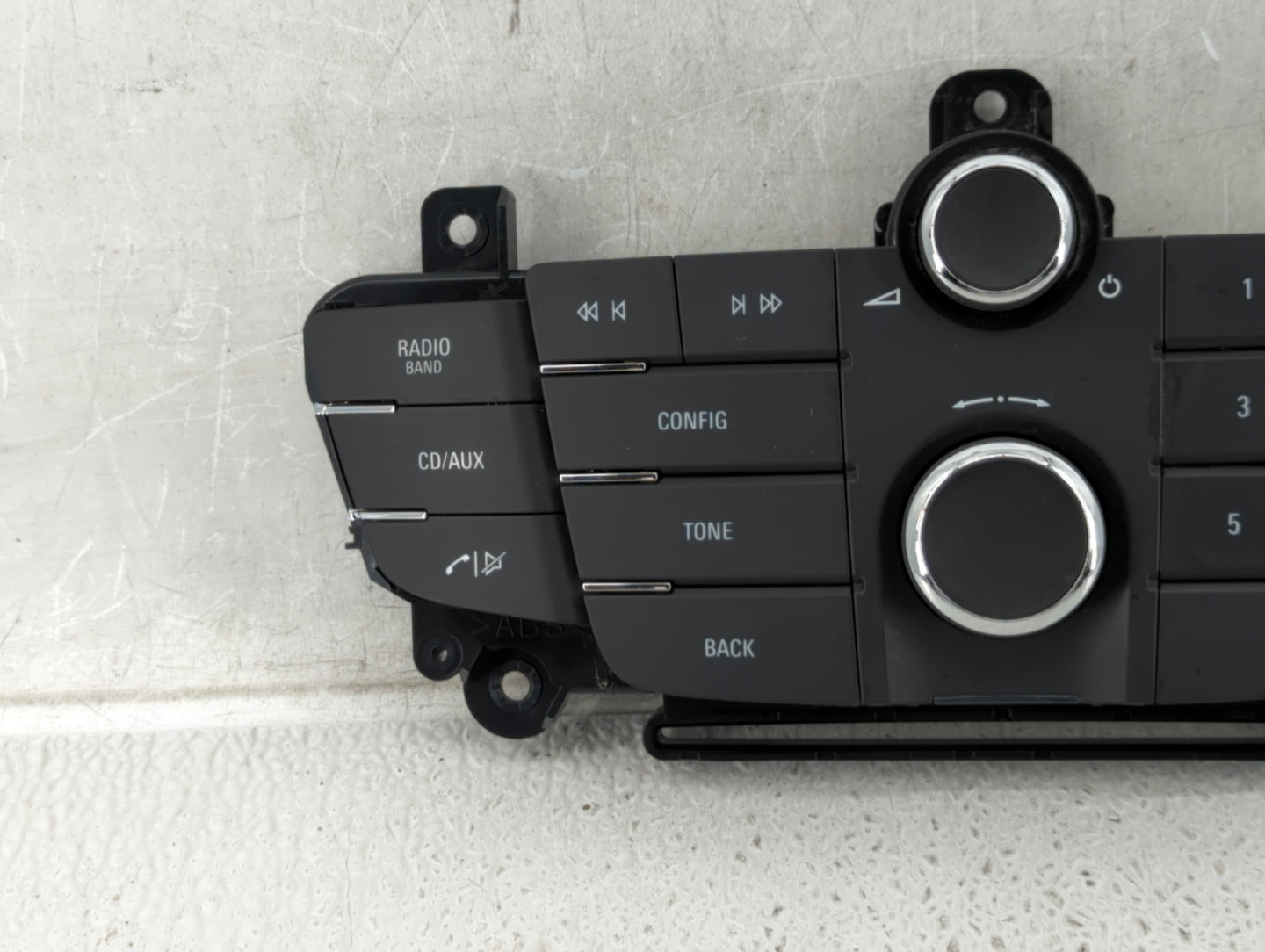 2011-2012 Buick Regal Radio Control Panel - Oemusedautoparts1.com
