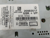 2011-2012 Buick Regal Am Fm Cd Player Radio Receiver - Oemusedautoparts1.com