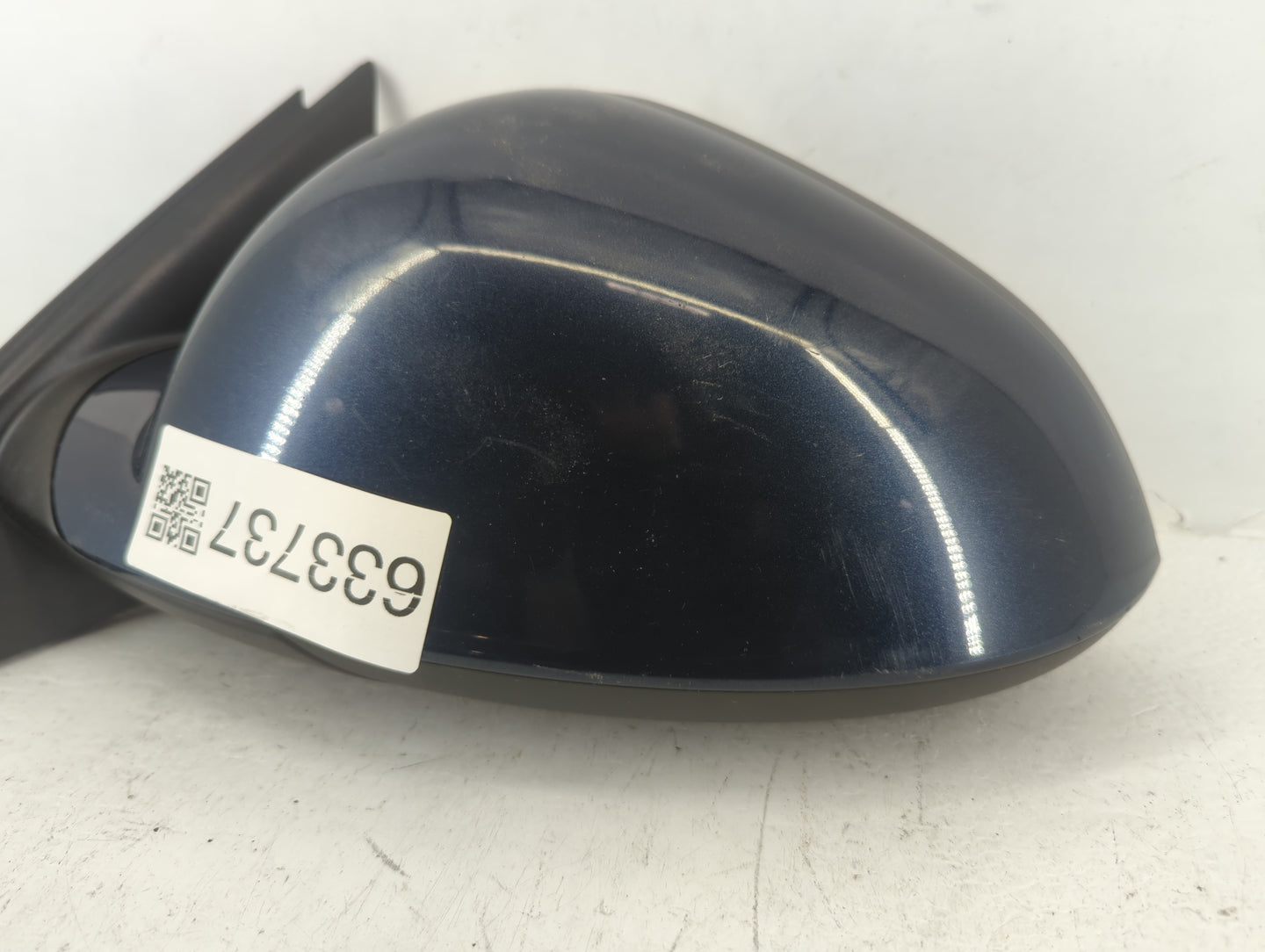 2011-2013 Buick Regal Driver Left Side View Manual Door Mirror Dark Blue - Oemusedautoparts1.com
