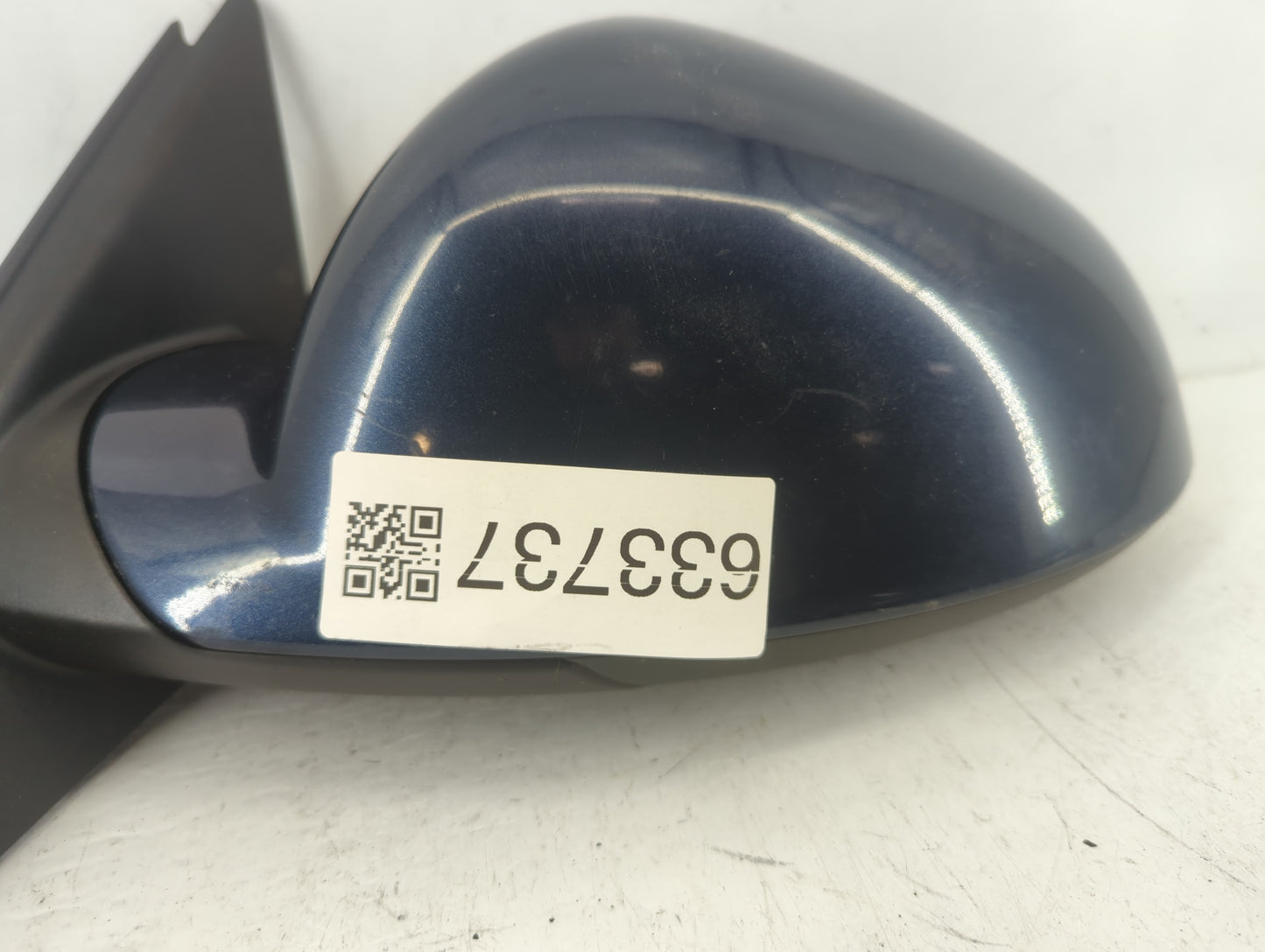 2011-2013 Buick Regal Driver Left Side View Manual Door Mirror Dark Blue - Oemusedautoparts1.com