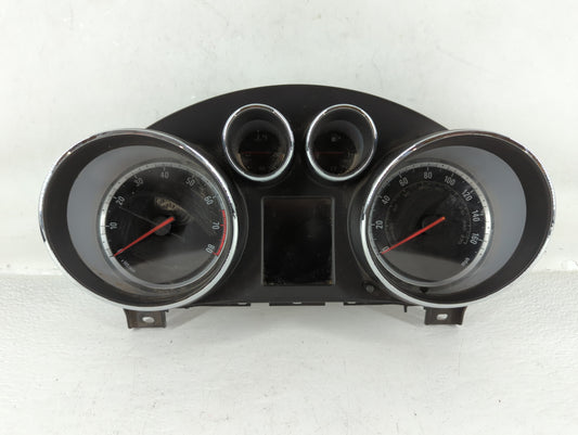 2011 Buick Regal Instrument Cluster Speedometer Gauges P/N:13332274 Fits OEM Used Auto Parts - Oemusedautoparts1.com