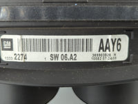 2011 Buick Regal Instrument Cluster Speedometer Gauges P/N:13332274 Fits OEM Used Auto Parts - Oemusedautoparts1.com