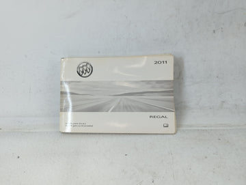 2011 Buick Regal Owners Manual Book Guide P/N:20977758C OEM Used Auto Parts