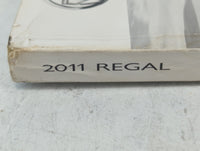 2011 Buick Regal Owners Manual Book Guide P/N:20977758C OEM Used Auto Parts - Oemusedautoparts1.com
