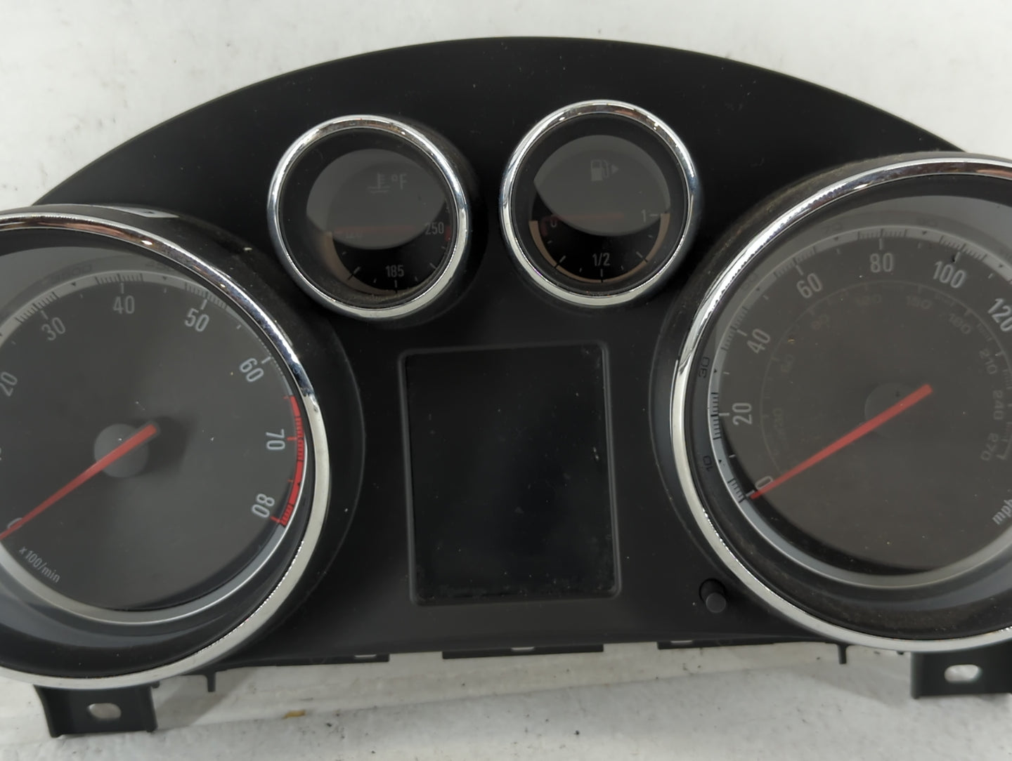 2011 Buick Regal Instrument Cluster Speedometer Gauges P/N:13332274 Fits OEM Used Auto Parts - Oemusedautoparts1.com