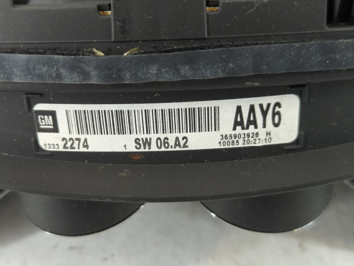 2011 Buick Regal Instrument Cluster Speedometer Gauges P/N:13332274 Fits OEM Used Auto Parts - Oemusedautoparts1.com