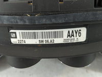 2011 Buick Regal Instrument Cluster Speedometer Gauges P/N:13332274 Fits OEM Used Auto Parts - Oemusedautoparts1.com