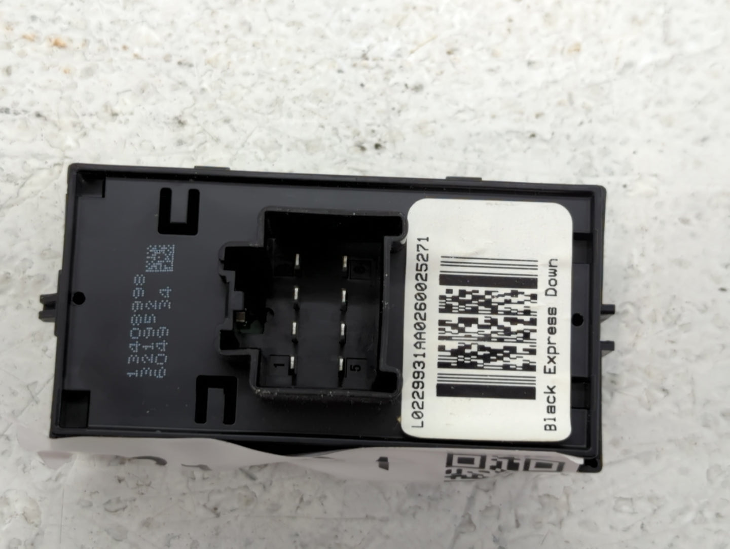 2011 Buick Regal Master Power Window Switch Replacement Driver Side Left P/N:6049 34 321952, 1 3408998 Fits Fits 2012 OEM Us