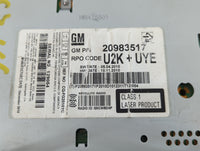 2011 Buick Regal Radio AM FM Cd Player Receiver Replacement P/N:20983517 Fits Fits 2010 OEM Used Auto Parts - Oemusedautopar