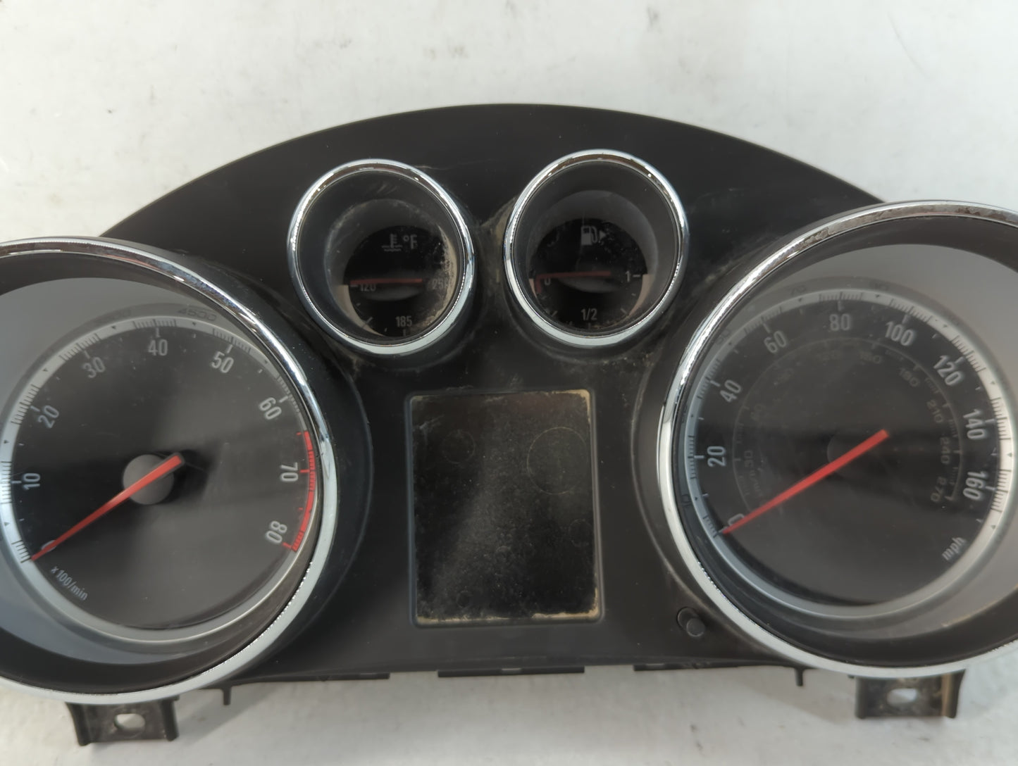2011 Buick Regal Instrument Cluster Speedometer Gauges P/N:13332274 Miles: Fits OEM Used Auto Parts - Oemusedautoparts1.com