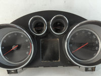 2011 Buick Regal Instrument Cluster Speedometer Gauges P/N:13332274 Miles: Fits OEM Used Auto Parts - Oemusedautoparts1.com