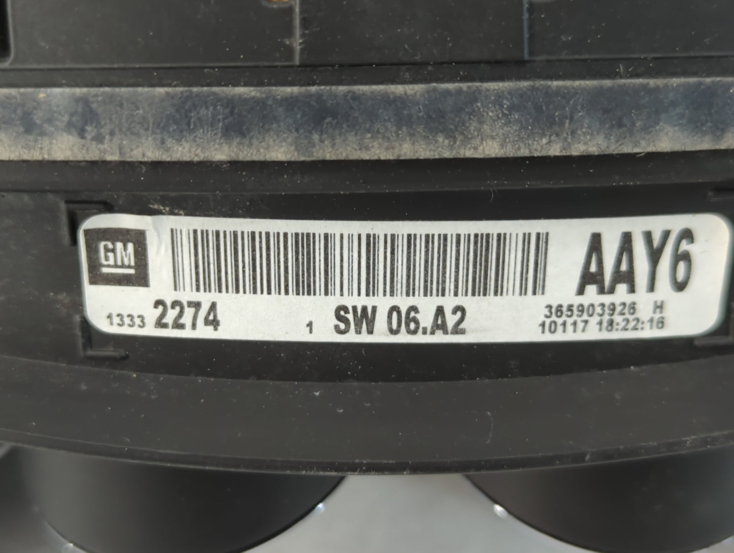 2011 Buick Regal Instrument Cluster Speedometer Gauges P/N:13332274 Miles: Fits OEM Used Auto Parts - Oemusedautoparts1.com