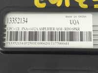 2011 Buick Regal Radio AM FM Cd Player Receiver Replacement P/N:13352134 Fits OEM Used Auto Parts - Oemusedautoparts1.com