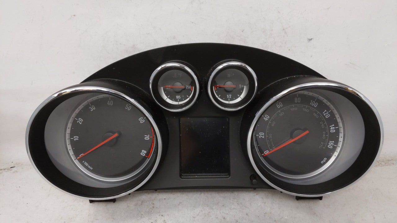 2011 Buick Regal Instrument Cluster Speedometer Gauges P/N:22783067 Fits OEM Used Auto Parts - Oemusedautoparts1.com