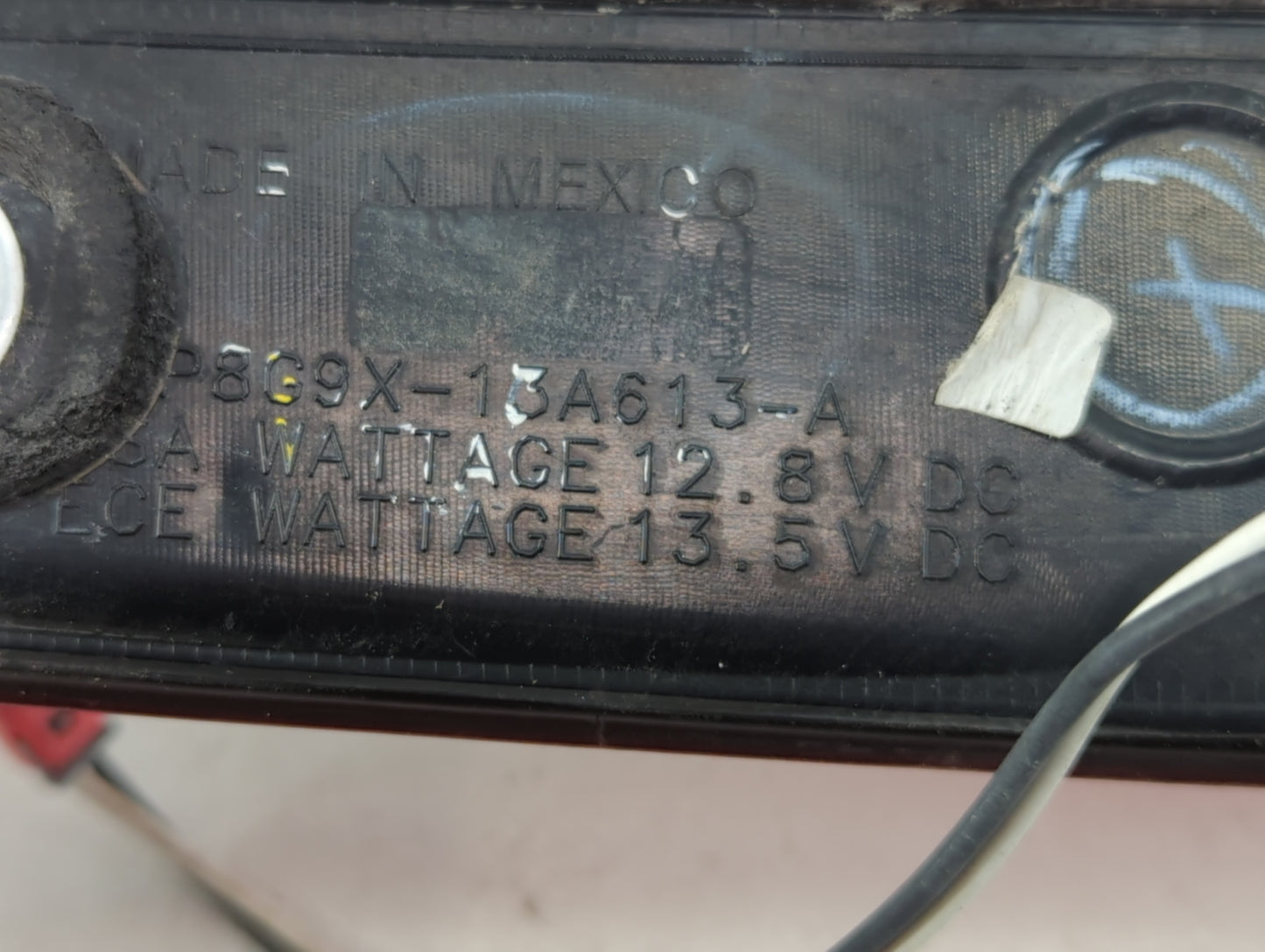 2008-2014 Cadillac Cts Tail Light Assembly Driver Left OEM P/N:P8G9X-13A613-A Fits Fits 2008 2009 2010 2011 2012 2013 2014 O