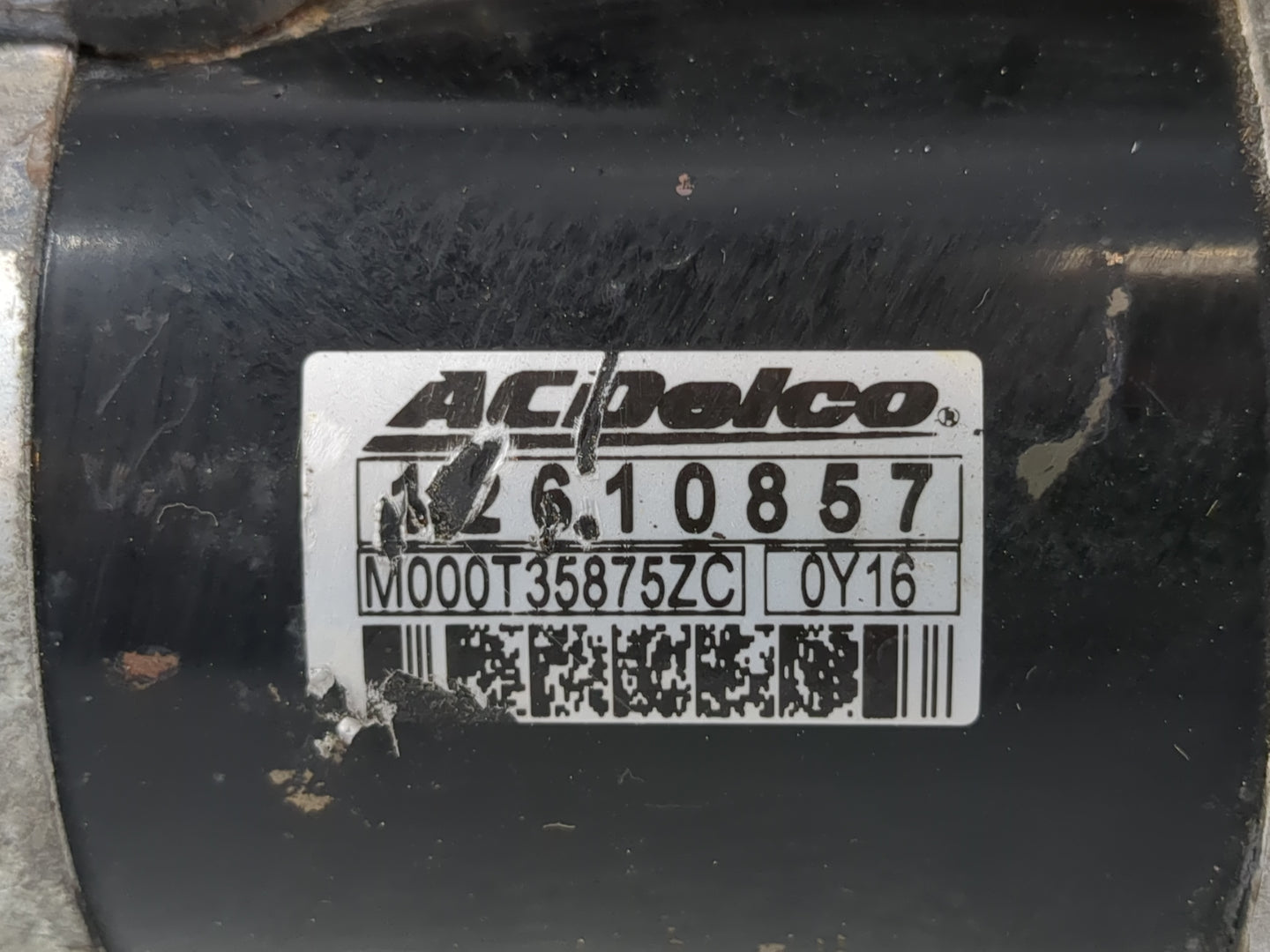 2008-2015 Cadillac Cts Car Starter Motor Solenoid OEM P/N:M000T35875ZC 12610857 Fits Fits 2008 2009 2010 2011 2012 2013 2014