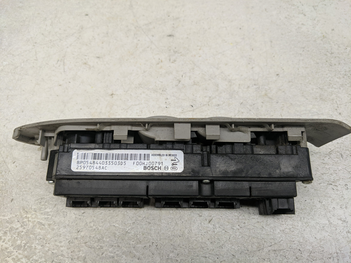 2008-2014 Cadillac Cts Master Power Window Switch Replacement Driver Side Left P/N:F00HJ00791 25970548AC Fits OEM Used Auto 