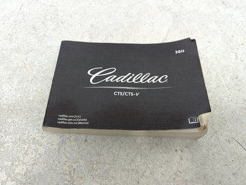 2011 Cadillac Cts Owners Manual Book Guide P/N:2597455B OEM Used Auto Parts - Oemusedautoparts1.com