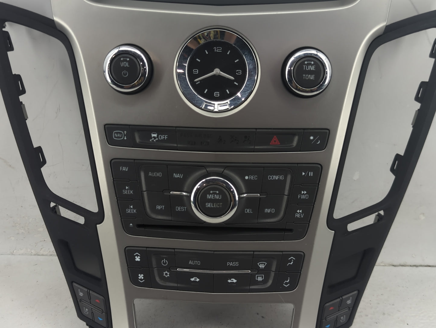 2009-2013 Cadillac Cts Radio Control Panel - Oemusedautoparts1.com