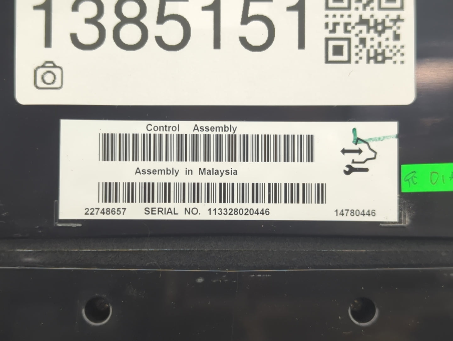 2009-2013 Cadillac Cts Radio Control Panel - Oemusedautoparts1.com
