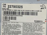 2008-2011 Cadillac Cts Radio AM FM Cd Player Receiver Replacement P/N:22790325 Fits Fits 2008 2009 2010 2011 OEM Used Auto P