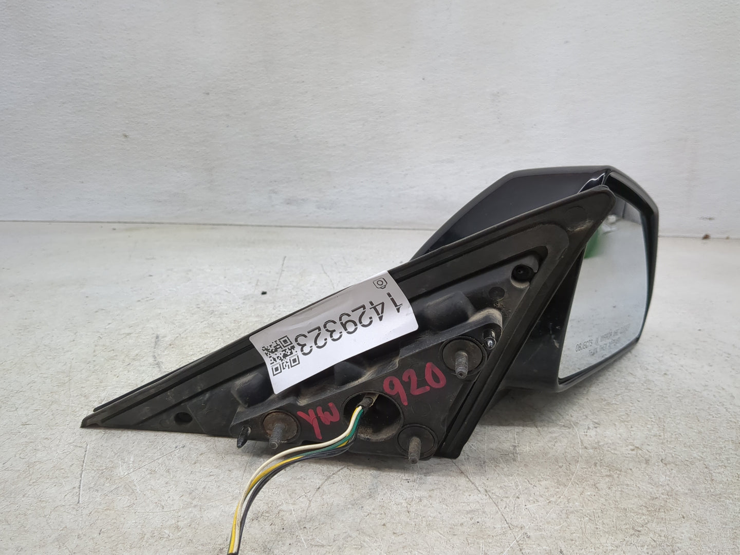 2008-2014 Cadillac Cts Passenger Side View Mirror - Right Door Mirror OEM Used - Oemusedautoparts1.com