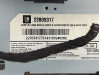 2008-2015 Cadillac Cts Information Display Screen - Oemusedautoparts1.com