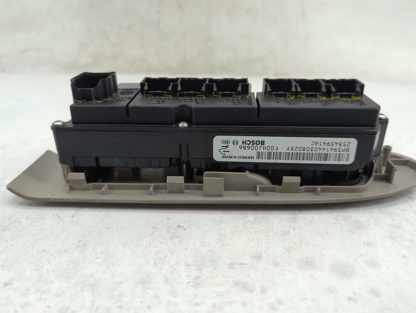 2011-2012 Cadillac Cts Master Power Window Switch Replacement Driver Side Left P/N:25843941AC F00HJ00686 Fits Fits 2011 2012