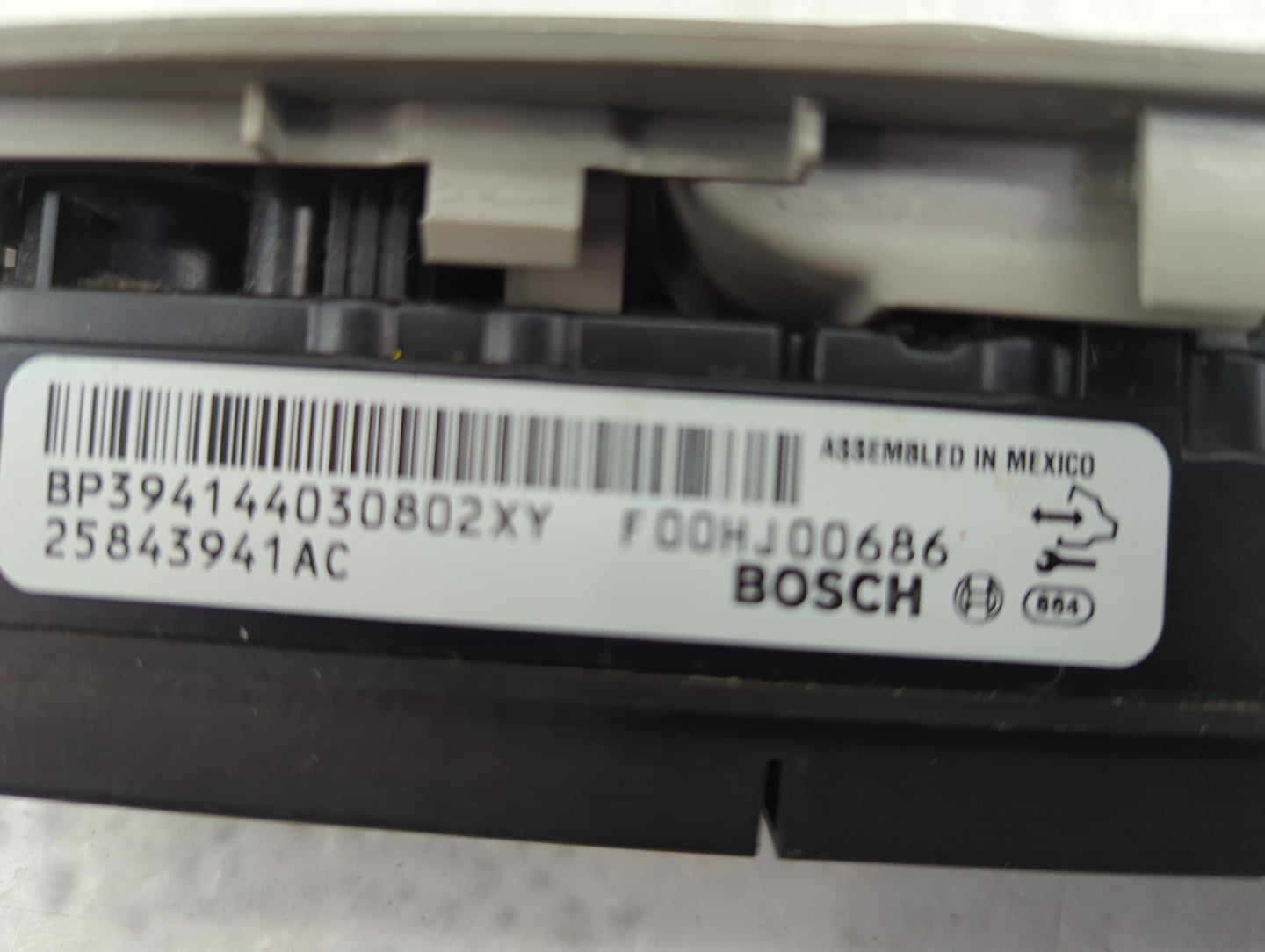 2011-2012 Cadillac Cts Master Power Window Switch Replacement Driver Side Left P/N:25843941AC F00HJ00686 Fits Fits 2011 2012