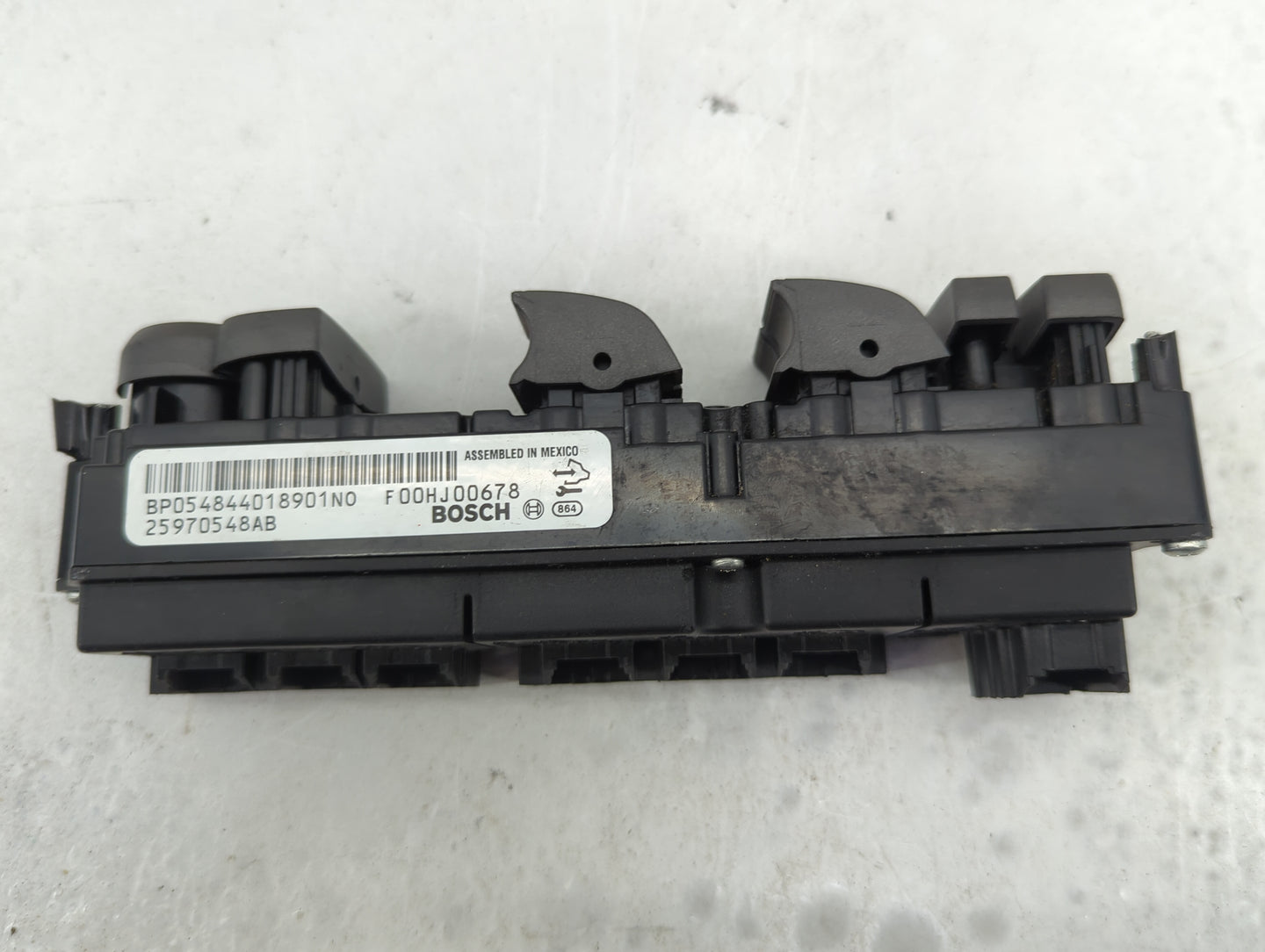 2008-2014 Cadillac Cts Master Power Window Switch Replacement Driver Side Left P/N:25970548AB F00HJ00678 Fits OEM Used Auto 
