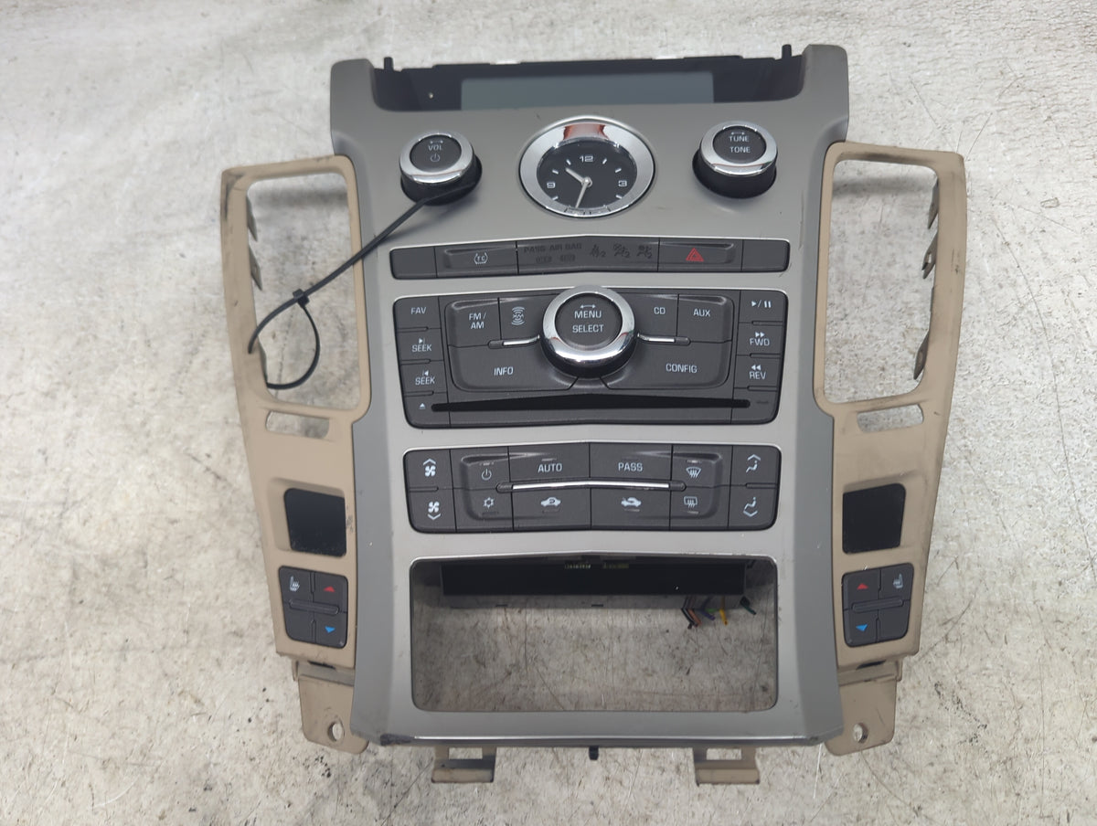 2011 Cadillac Cts Radio Control Panel 1488531 - Oemusedautoparts1.com
