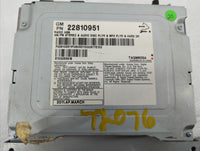 2009-2013 Cadillac Cts Radio AM FM Cd Player Receiver Replacement P/N:22810951 20819974 Fits Fits 2009 2010 2011 2012 2013 O