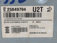 2008-2014 Cadillac Cts Radio AM FM Cd Player Receiver Replacement P/N:25849794 22853813 Fits OEM Used Auto Parts - Oemusedau